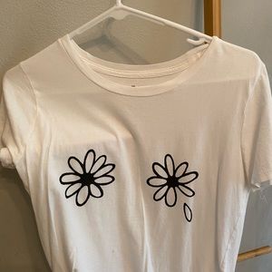 Madewell flower power shirt.